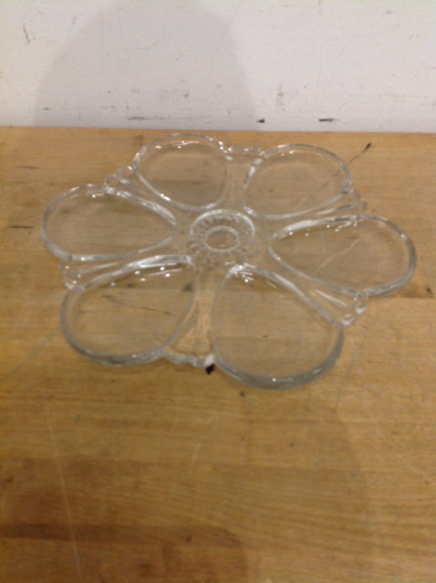 10" Clear Glass Tray