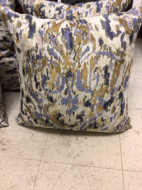 Blue & Gold Pillow