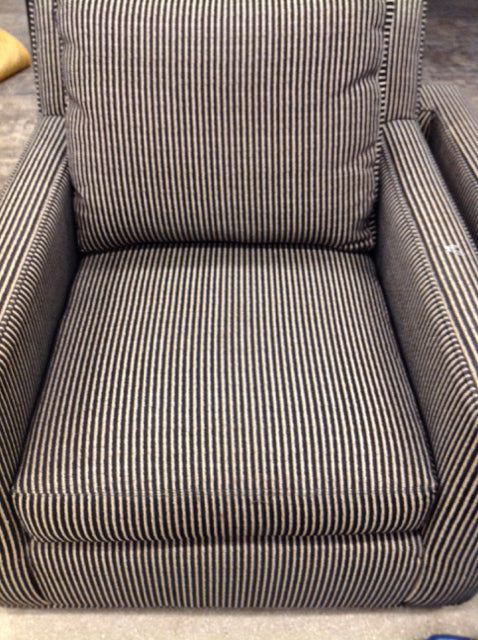 Chair- Rob & Stucky Tan & Black Fabric