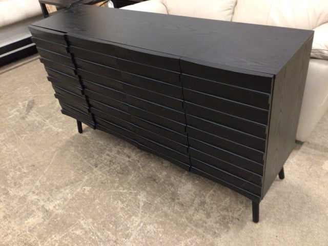 Black Four Door Media/Buffet