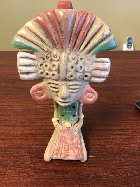9" South American Folk Art Statue
