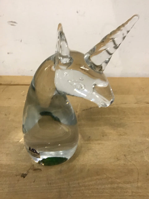 7" Crystal Unicorn Figurine