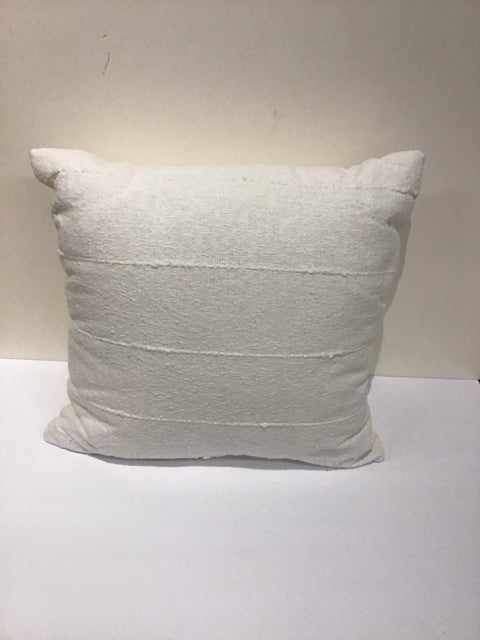 White Chenille Pillow
