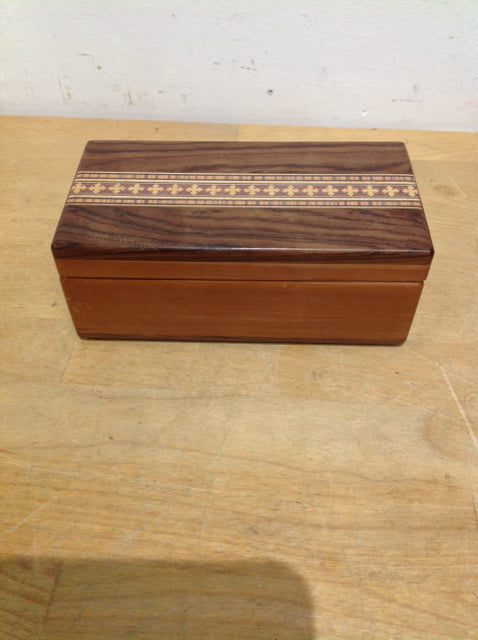 6" Wood Inlay Box