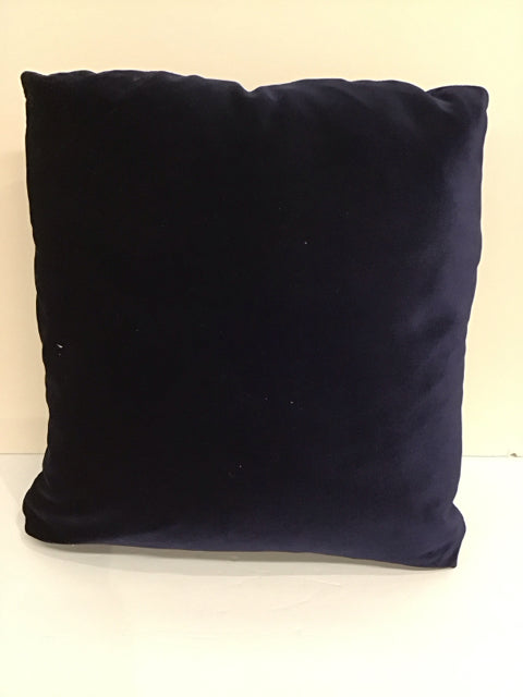 Blue Velvet Pillow