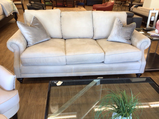 Aria Desins Fabric Sofa W/2 Pillows