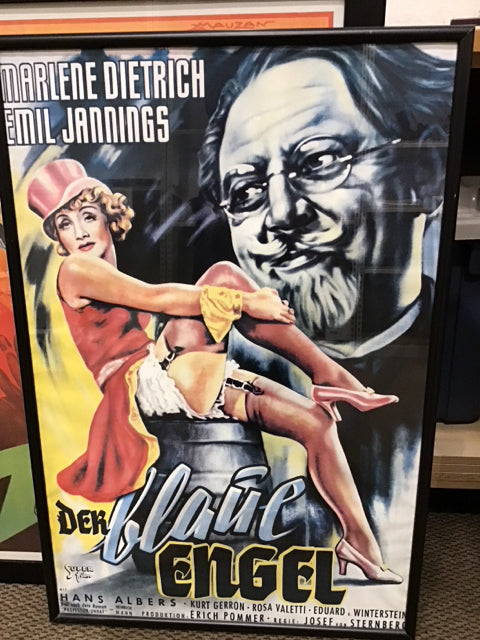 24"x36" Marlene Dietrich Poster Print