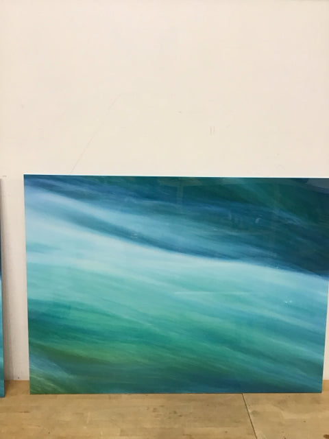 48"x35" CF Hinto Turquoise Acrylic Wall Art