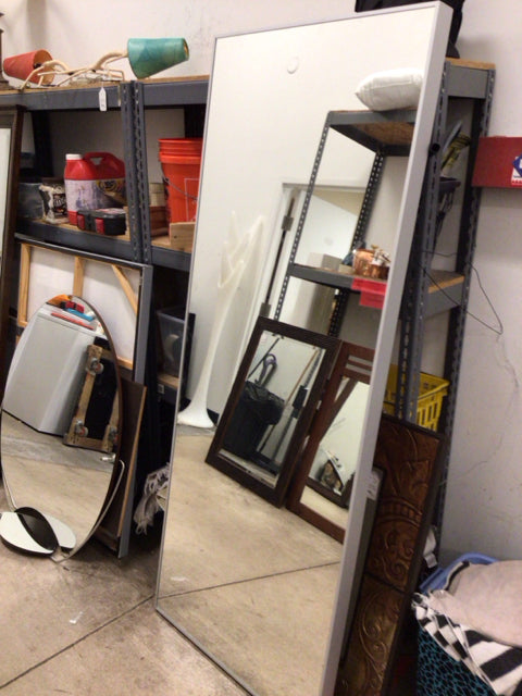 30 3/4" X 77 1/8" IKEA Hovet Aluminum Mirror