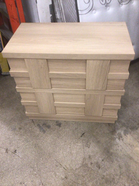 14.8" X 57.8" X 26.1" VividVibe Oversized Faux Wood Nightstand
