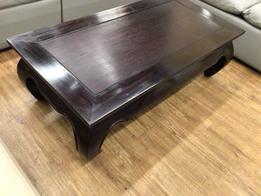 47 3/8" X 23 3/4" Wood Asian Style Coffee Table