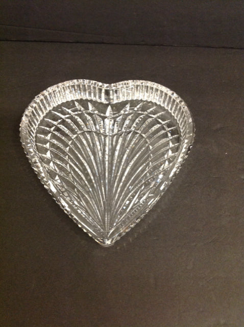 Waterford Crystal Heart Tray