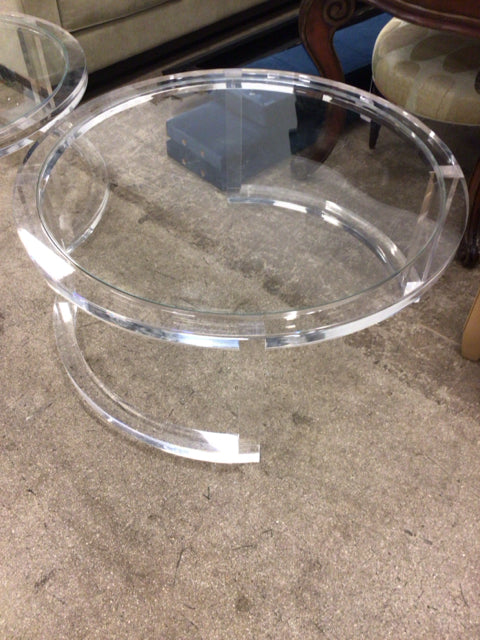 40" Interlude Home Ava Round Cocktail Table