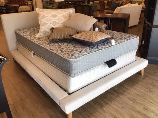 AS-IS West Elm Fabric Queen Bed