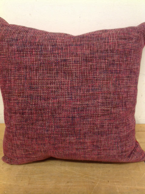 Pillow- 16" M Gold Red & Pink Texture