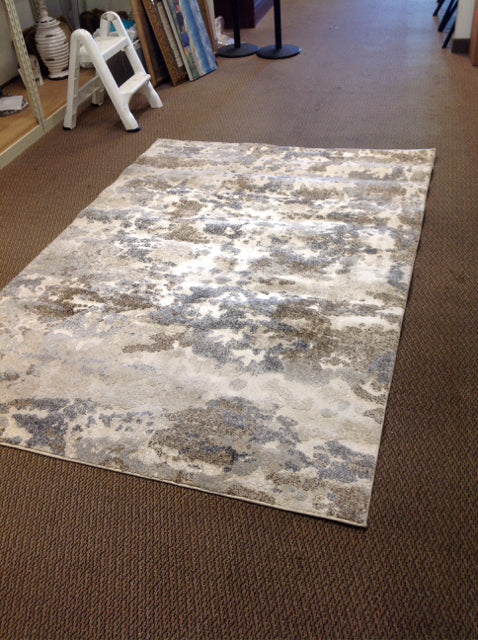 5'3"x7'5" Safavieh Taupe/Ivory "Spirit" Rug