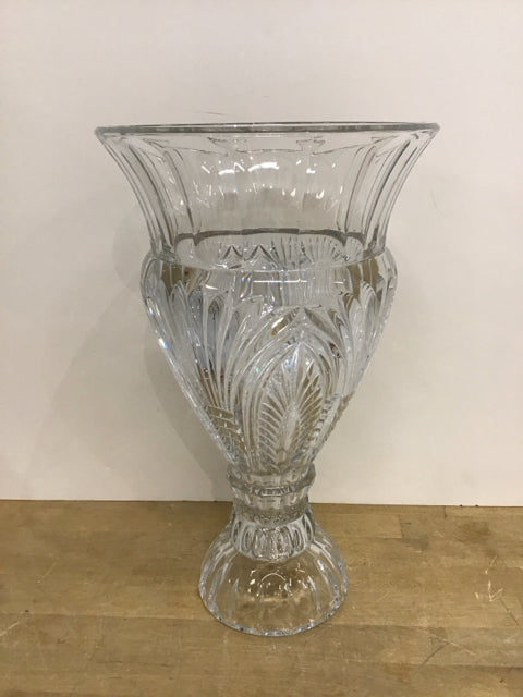 16" Shannon Godinger Contessa Crystal Vase