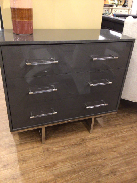 City Furniture Cortina Gray Small Drawer Chest