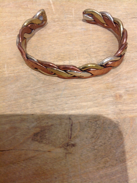 Men's - Tri Color Metal Rope Bracelet