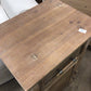 AS-IS Wood One Drawer/One Door End Table(Top Scratched)