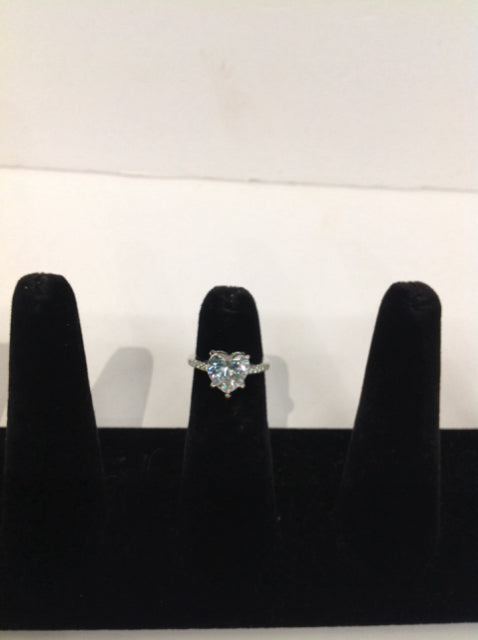 Heart Shaped Engagement Ring