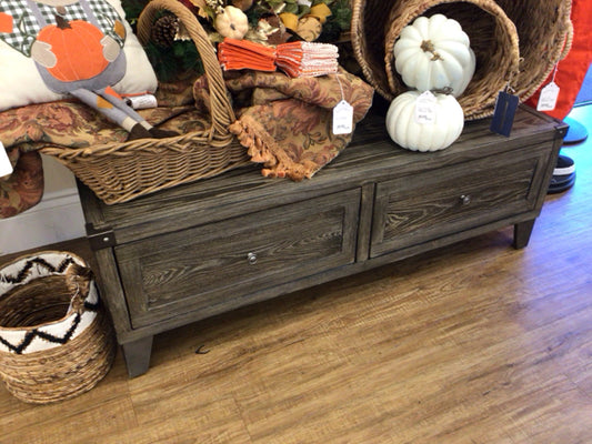54.38" X 18.25" X 28.50" Ashley Furniture Todoe Lift Top Coffee Table