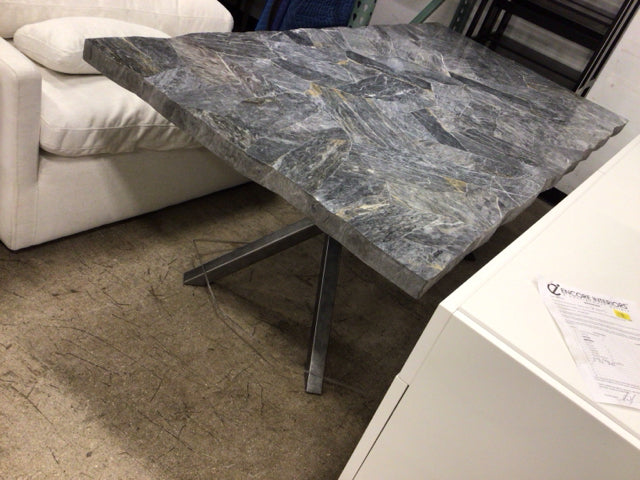 74" Arhaus Petra Stone Top Dining Table