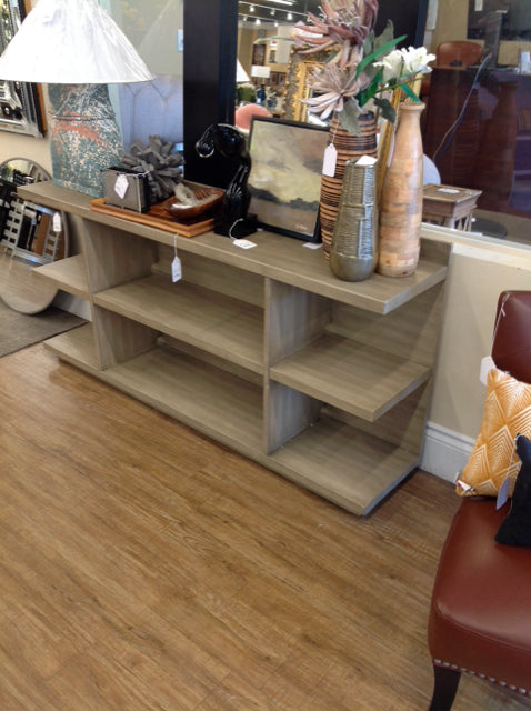 Grey Wood Console