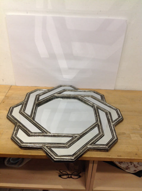27" Abstract Shaped Mirror