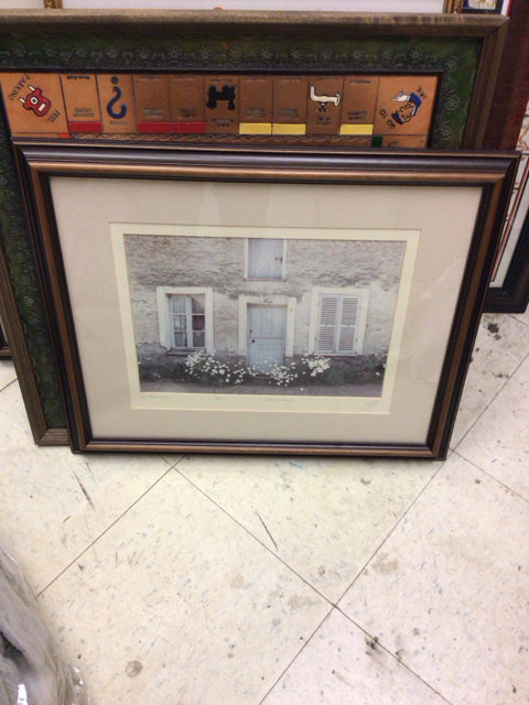 22 3/8" X 18 3/8" "Les Marguerites" Framed Print