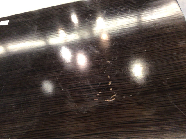 72" X 18" AS-IS Dark Wood Console Table(Top Has Scratches/Has Been Repaired)