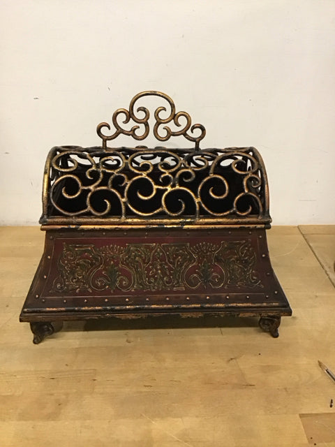 16" x 10.5" Decorative Metal Box