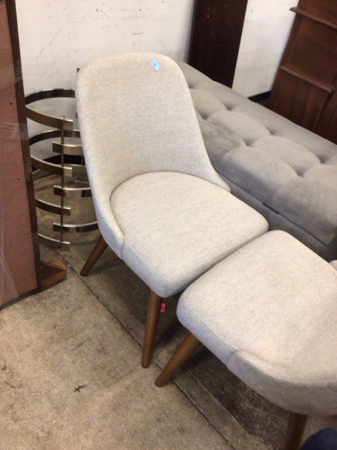 West Elm Beige Chair