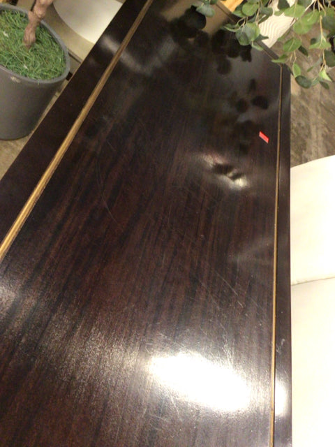 57"W × 23"D × 40"H AS-IS Henredon Hollywood Regency Credenza(Top Scratched)