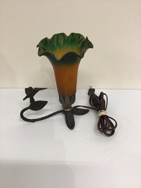 Frosted Glass Flower Table Lamp