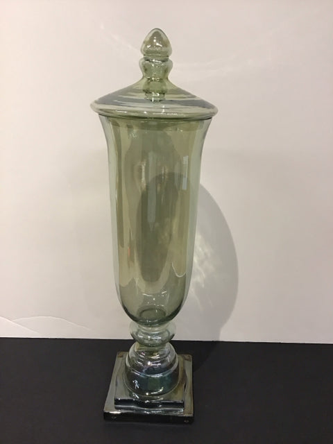 22" Uttermost Glass Apothecary Jar