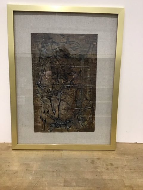 20x26 Framed "Pretty Colors" Alexander Gore COA