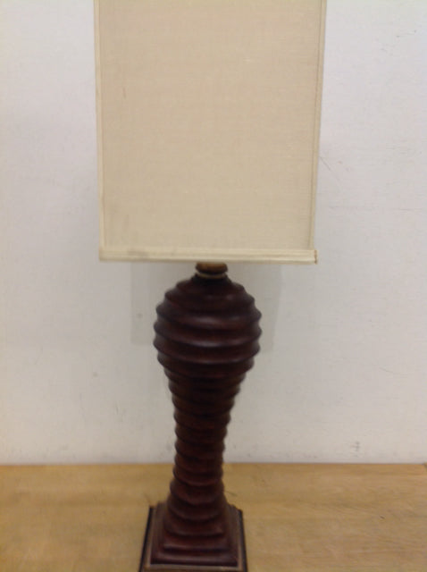 29" Brown Resin Lamp