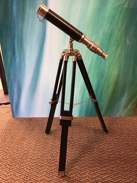 30" Black & Silver Metal Telescope