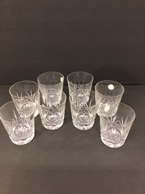 Set/8 Astral Crystal Questa Double Old Fashioned