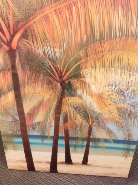 30" X 40" Tropical Palm Canvas