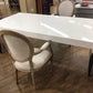 VIG Furniture Modrest Encino Modern White & Glass Dining Table