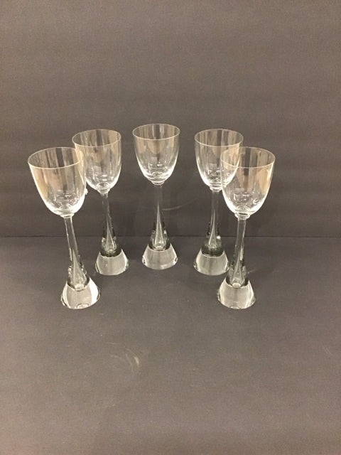 Set/5 "Flight" By Irice Claret Wine Goblets