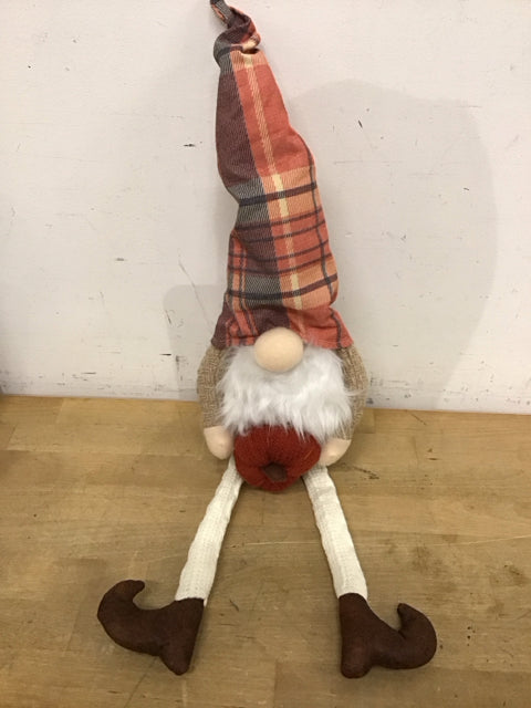 25" Fall Gnome W/Pumpkin