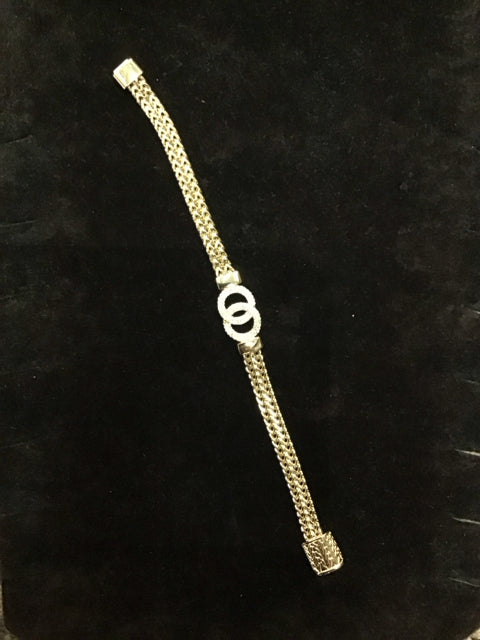 Chanel Style Gold Look A Like Bracelet