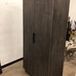 46" X 19" X 89 3/4"AS-IS RH Monterey Closed Cabinet(Knick On Bottom Corner/Side)