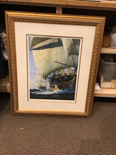 Framed Ionian Mission (S/N) Geoff Hunt