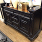 AS-IS Tommy Bahama Kingstown Maldive Buffet/Bar(Damage Inside Cabinet)