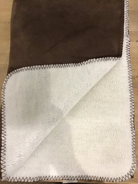 40" Brown Micro Fiber Throw