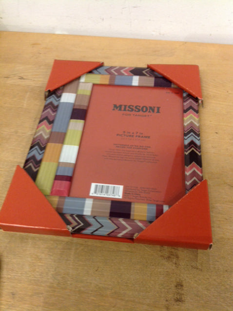 Photo Frame- 5" X 7" Missoni Multi Color